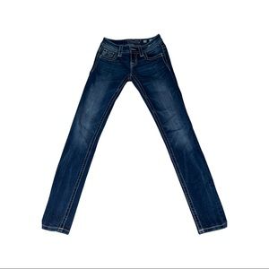 Miss Me Jeans Size 24 Style:JE8784SR Color: Ok 459 Inseam: 31